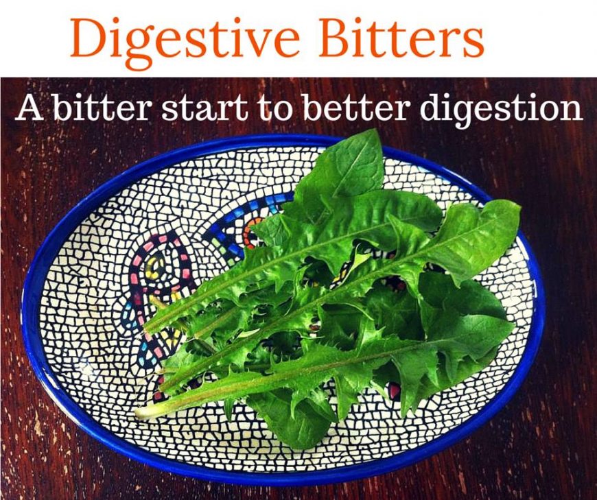 A Bitter Start to Better Digestion Sophie Lamb