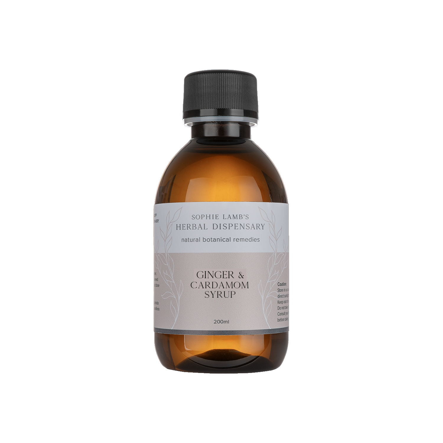 Ginger and Cardamom Syrup